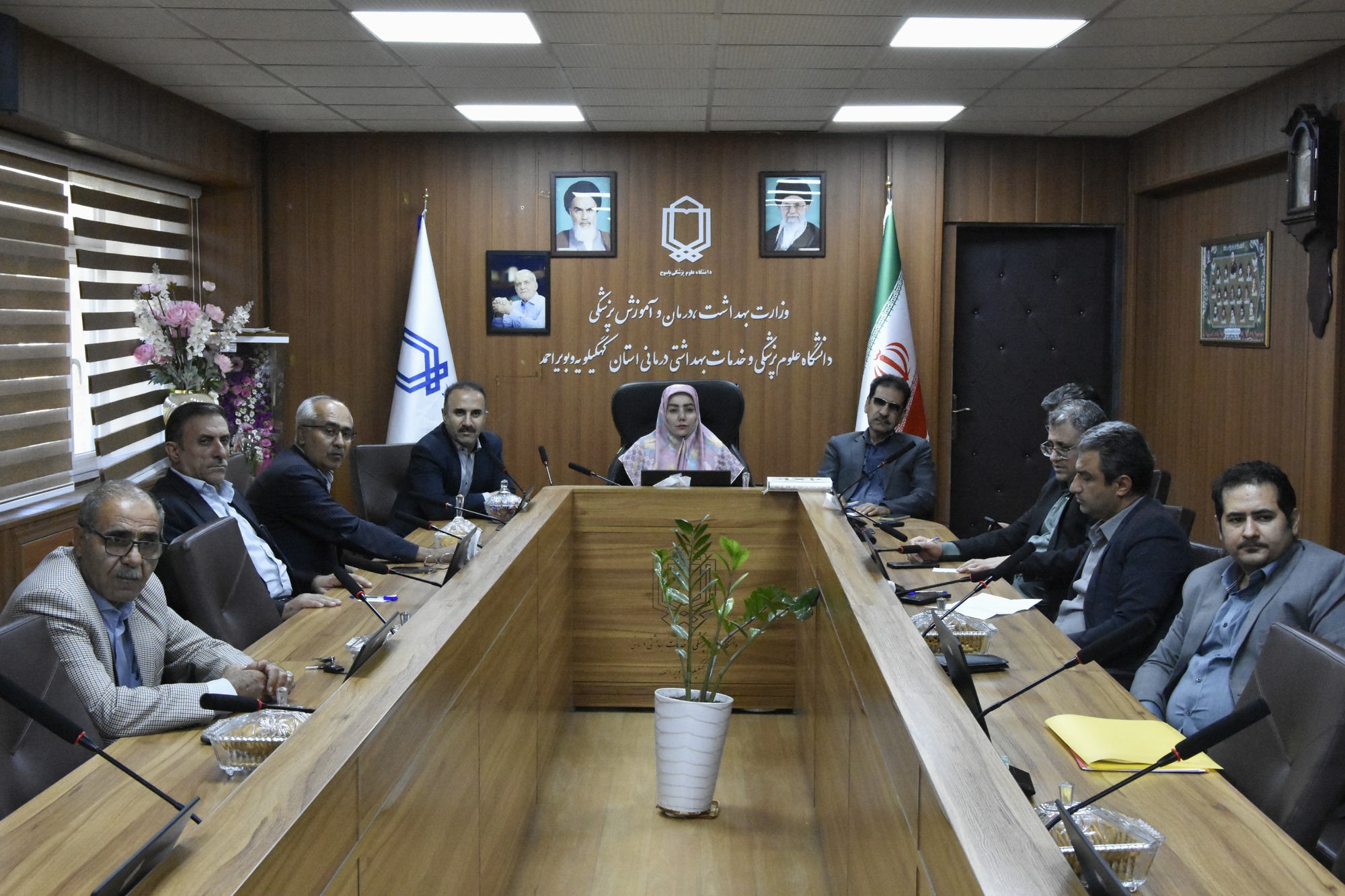 نشست کمیسیون ماده ۲۰ دانشگاه علوم پزشکی یاسوج برگزار شد