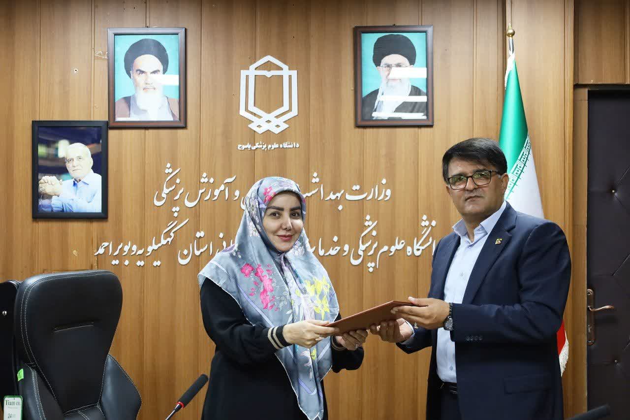 دیدار شهردار یاسوج با رئیس دانشگاه علوم پزشکی: گامی در مسیر توسعه و هم‌افزایی نهادی