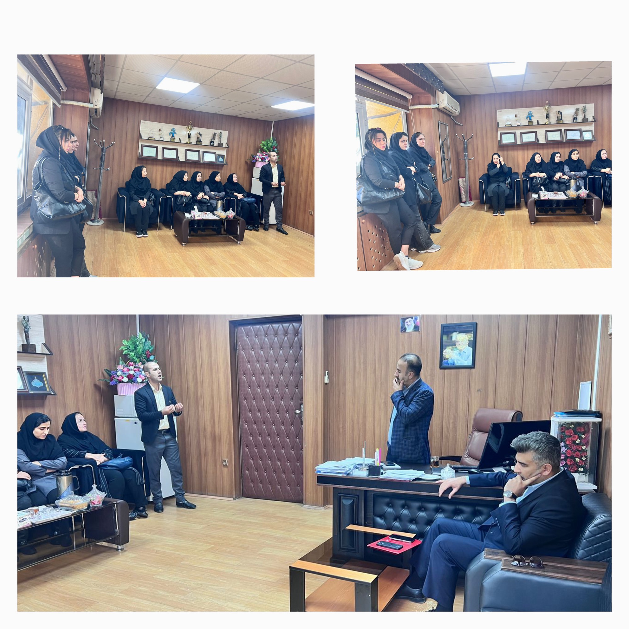 جلسه بررسی مسائل پرستاران شهرستان دنا با حضور معاونت دانشگاه