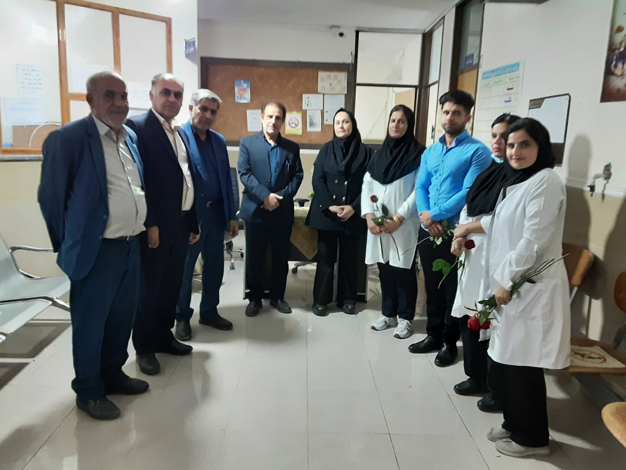 آئین تجلیل از پرستاران مرکز خدمات جامع سلامت سوق به مناسبت روز پرستار/ تصاویر