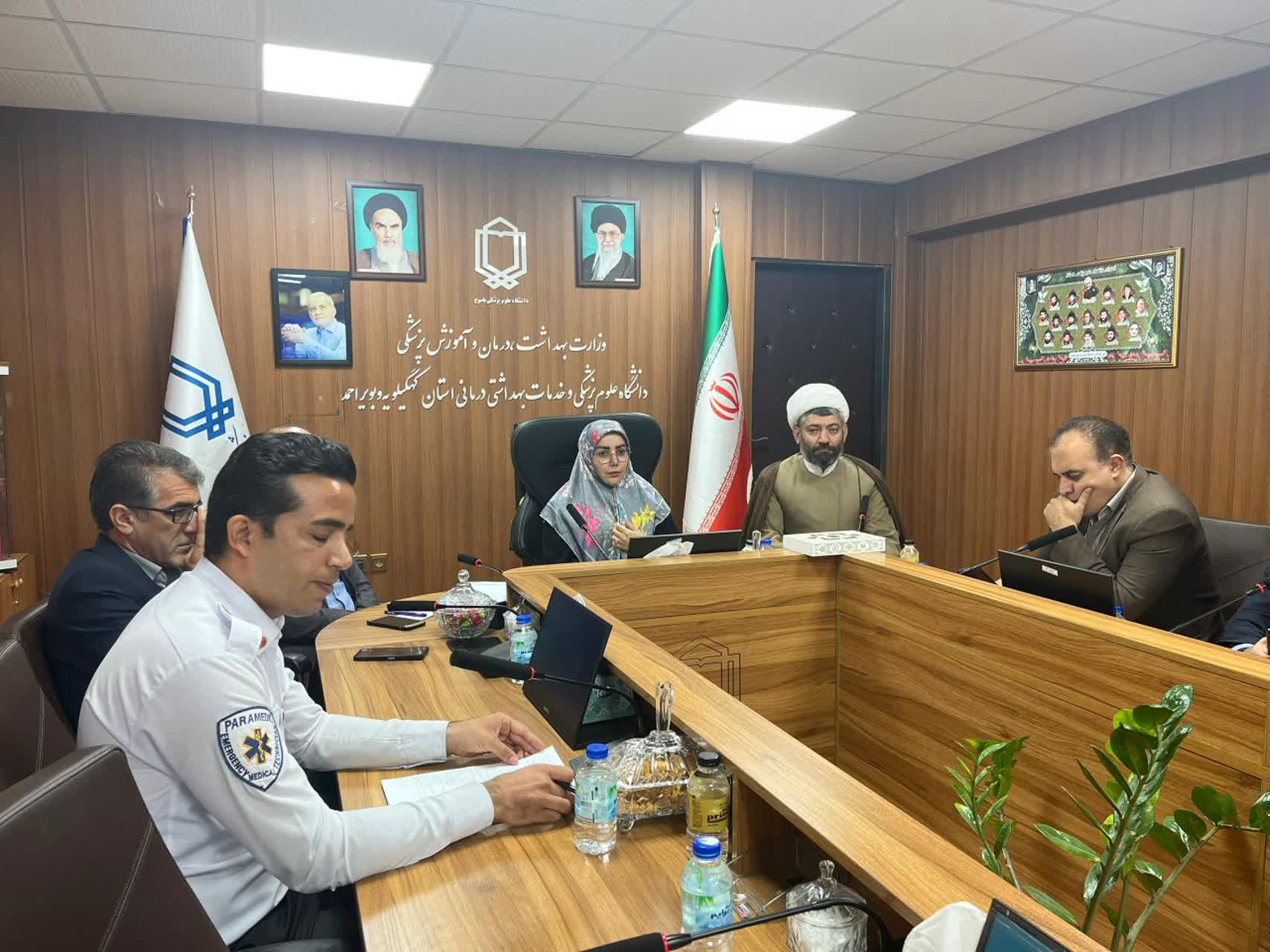 کمیته عالی پدافند غیرعامل دانشگاه علوم پزشکی یاسوج برگزار شد