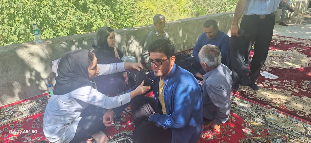 خدمت رسانی تیم سلامت مرکز بهداشتی درمانی شهرستان لنده به منطقه عشایری دلی مهرجان + تصاویر 