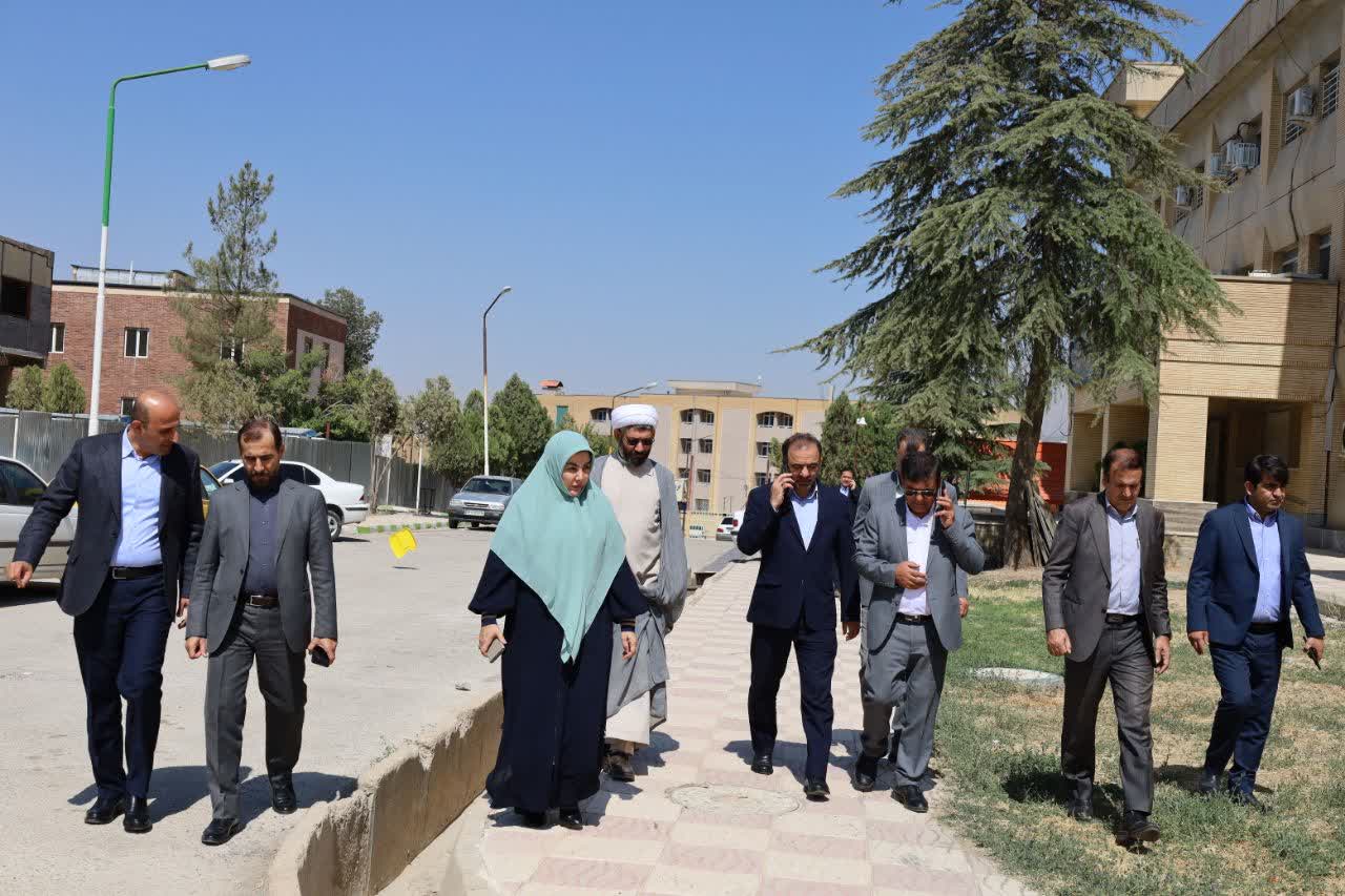 گزارش تصویری  از بازدیدهای مدیرکل امور خیرین سلامت وزارت بهداشت  و مسئولان دانشگاه از برخی پروژه ها