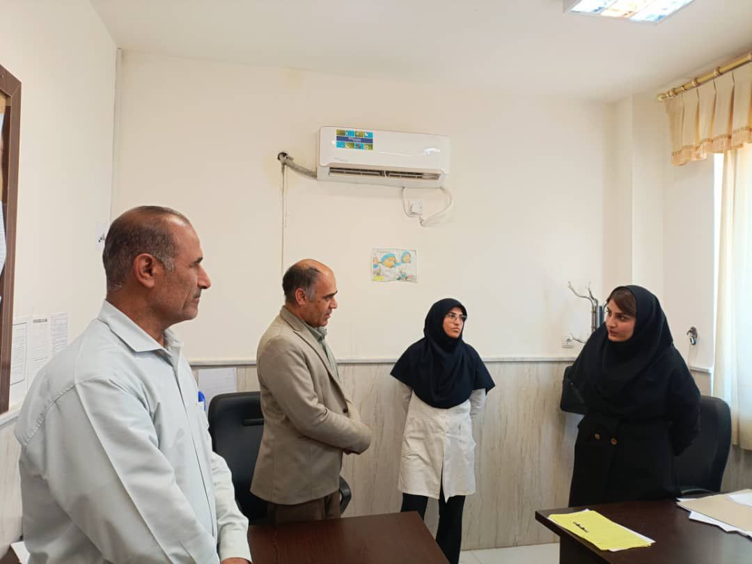 گزارش تصویری بازدید میدانی سرپرست مرکز بهداشت کهگیلویه از مراکز خدمات جامع سلامت قلعه دختر و امام علی( ع) دهدشت