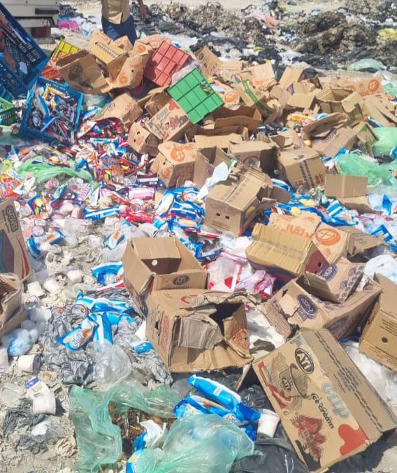 معدوم سازی ۴ تن مواد غذایی غیر بهداشتی و تاریخ مصرف گذشته طی نیمه نخست سال‌جاری در کهگیلویه