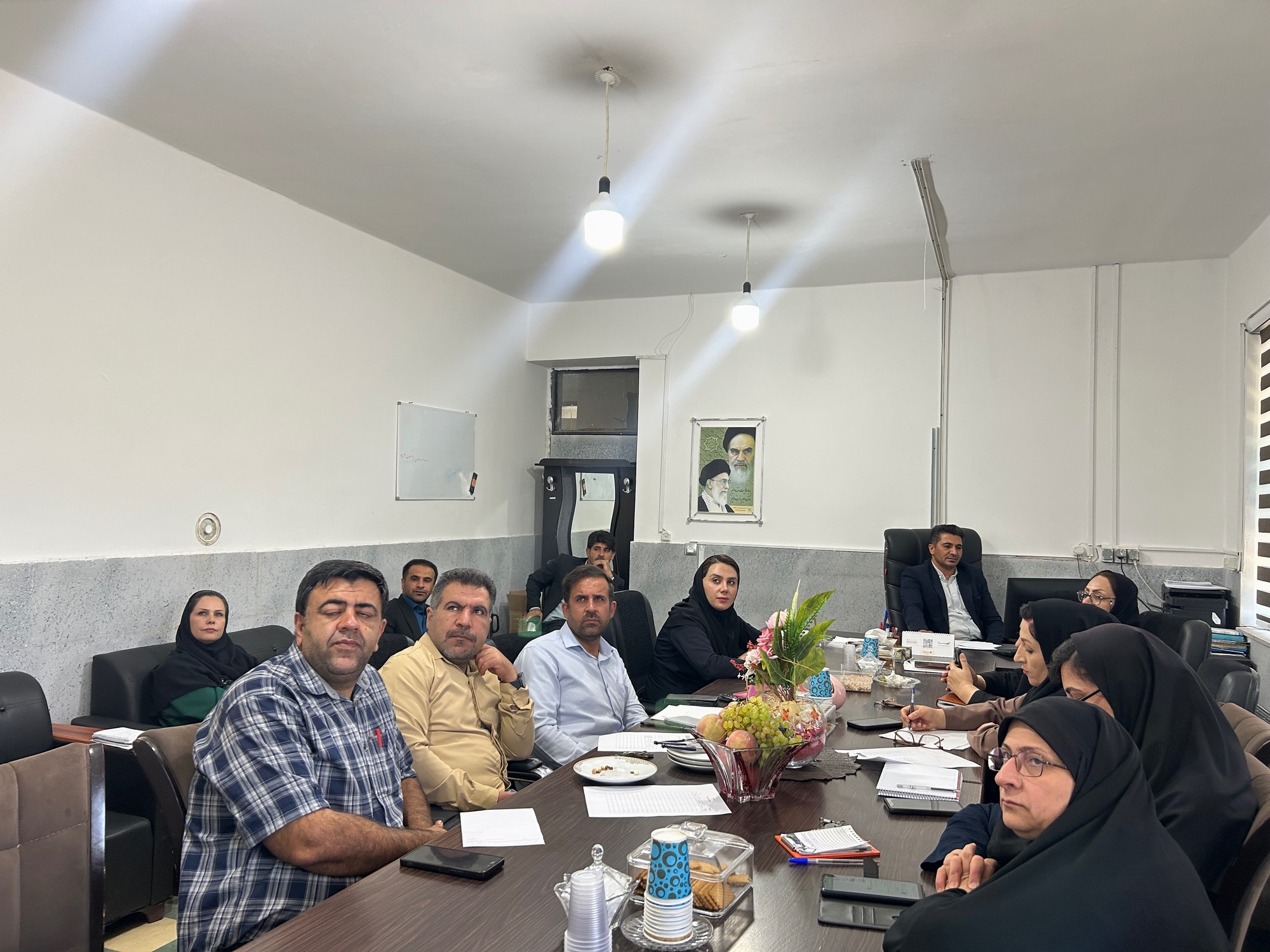 برگزاری کمیته درون بخشی قلب به مناسبت روز جهانی قلب در شبکه بهداشت و درمان دنا