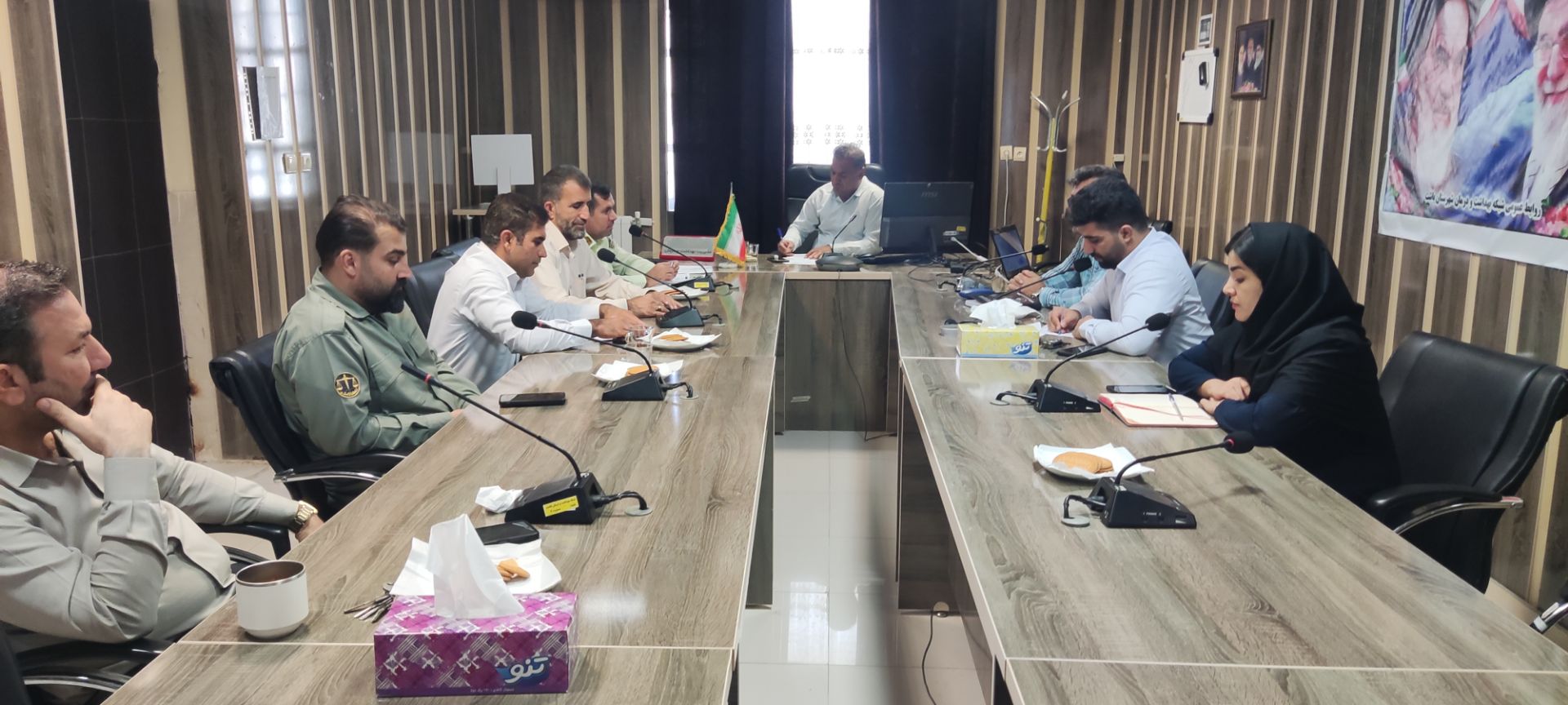 جلسه برون بخشی کنترل سگ های ولگرد در شهرستان باشت برگزار شد