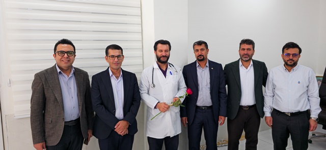 گرامیداشت روز پزشک در بیمارستان دهدشت 