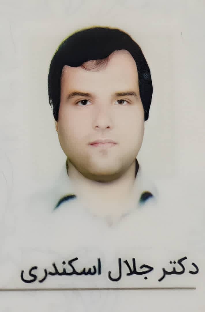 پیام معاون درمان دانشگاه در پی فوت همکار پزشک متخصص طب اورژانس دکتر جلال اسکندری 