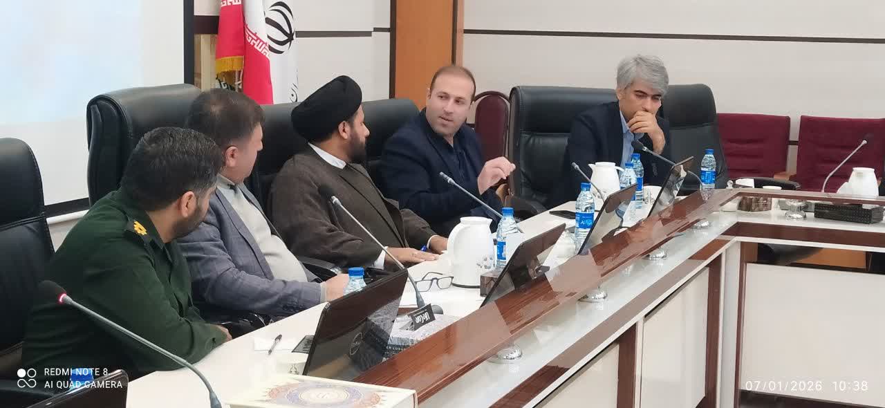 ششمین نشست قرارگاه جوانی جمعیت شهرستان گچساران برگزار شد