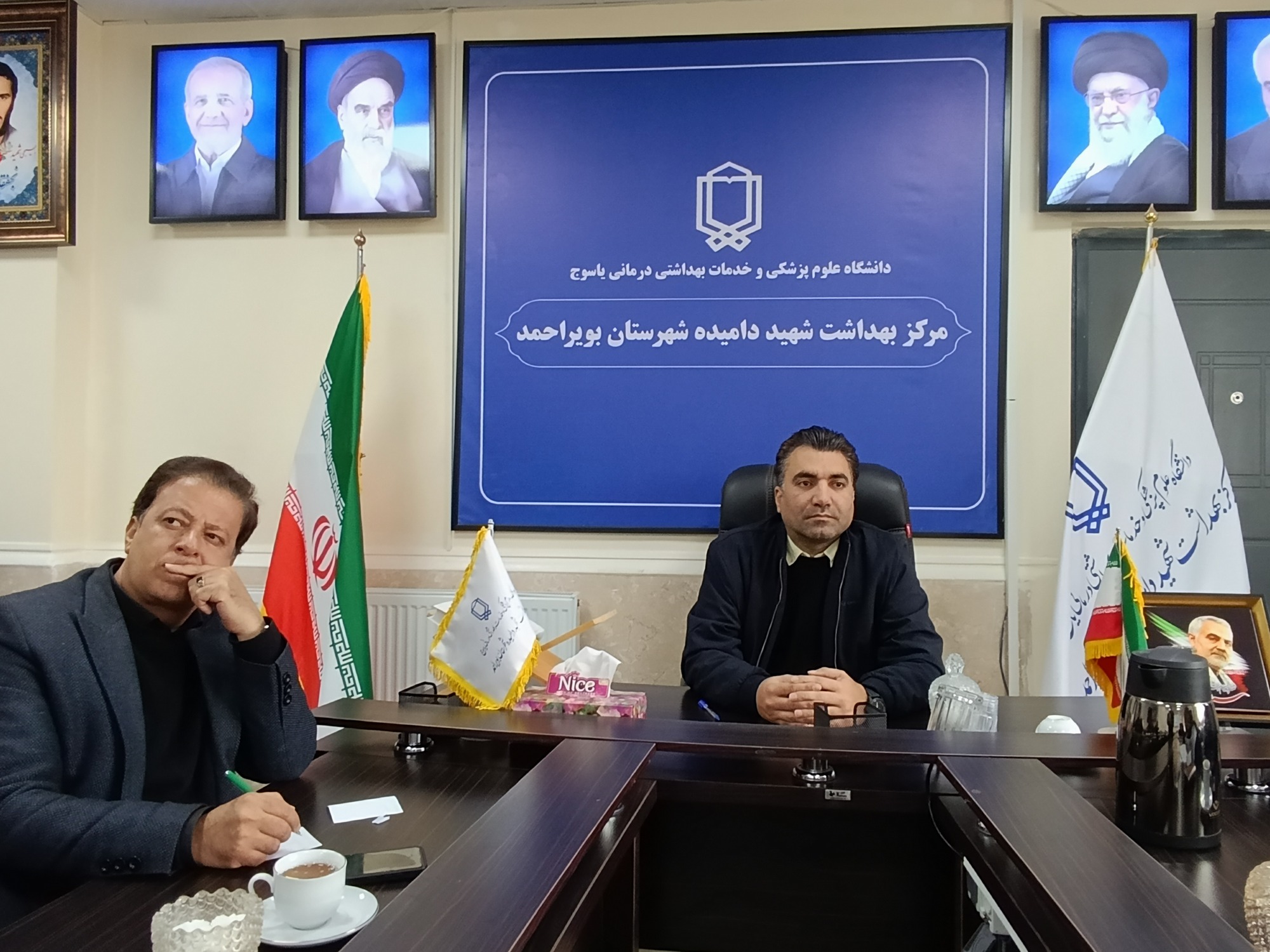 برگزاری کمیته سرطان شهرستان بویراحمد ، به مناسبت هفته ملی مبارزه با سرطان 