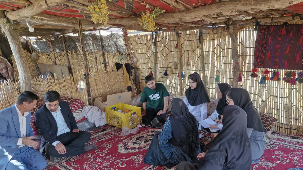 گسترش عدالت در سلامت با اعزام تیم تخصصی به مناطق عشایری سقاوه