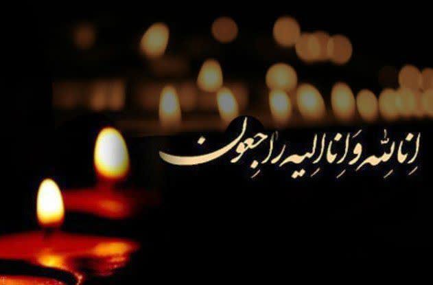 پیام تسلیت مدیر شبکه بهداشت و درمان شهرستان بهمئی در پی درگذشت برادر سرکار خانم دکتر زیرک‌ قشقایی