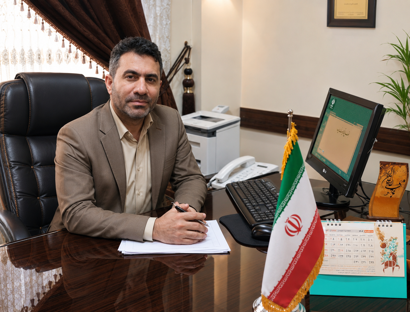 پیام تسلیت سرپرست بیمارستان دهدشت به مناسبت سالروز رحلت امام راحل و قیام ۱۵ خرداد