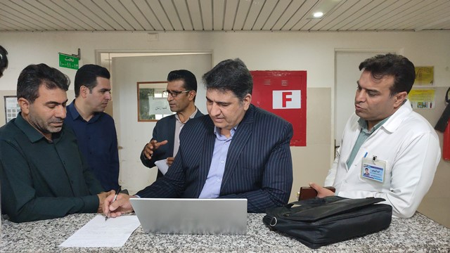بازدید کارشناسان معاونت درمان دانشگاه علوم پزشکی یاسوج از بیمارستان دهدشت