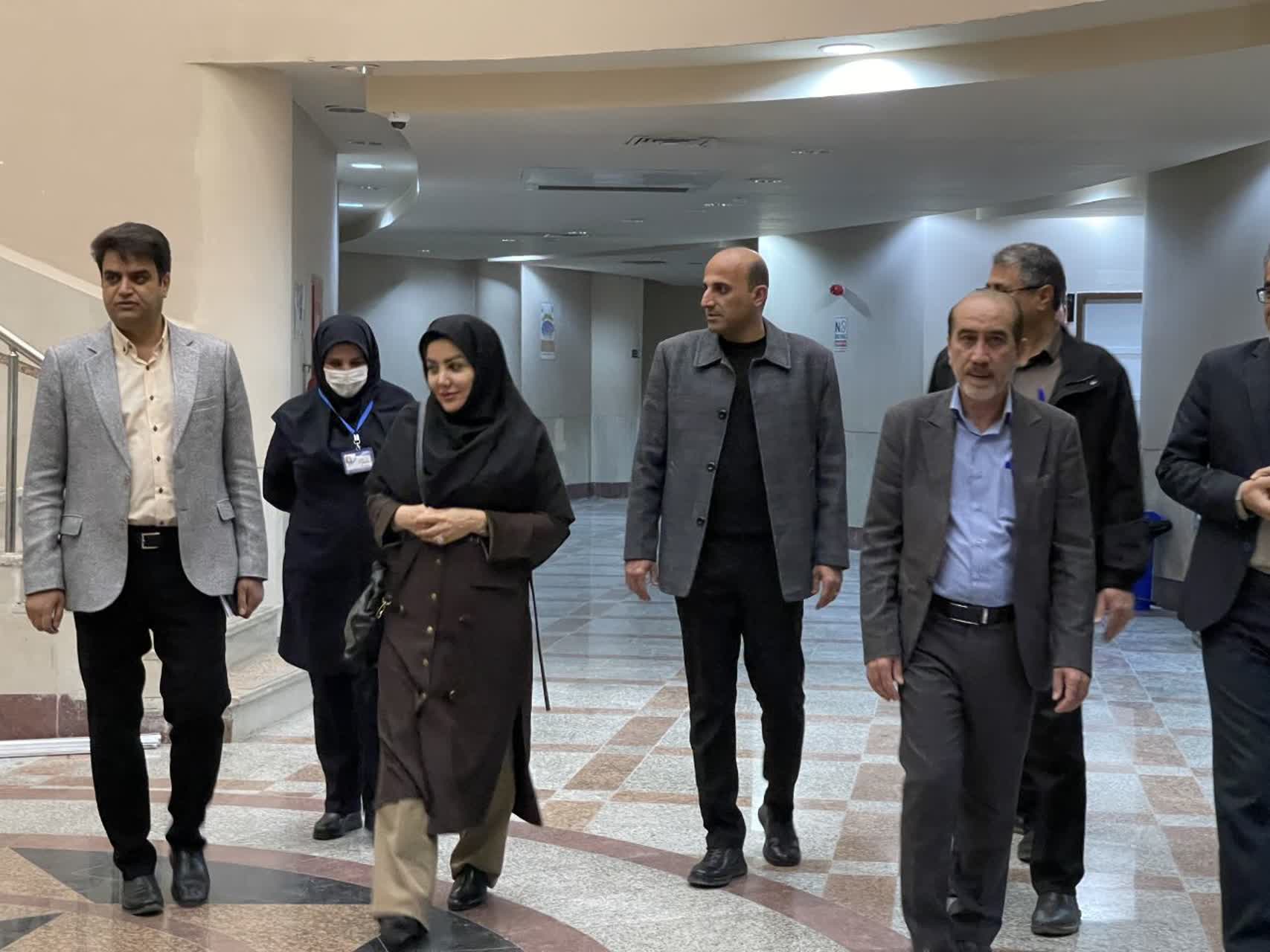بازدید رئیس دانشگاه علوم پزشکی یاسوج از بیمارستان شهید جلیل یاسوج