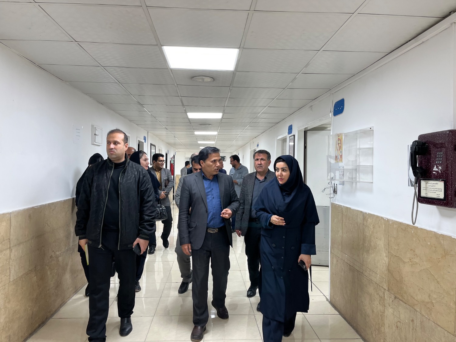 رئیس دانشگاه علوم پزشکی یاسوج از بیمارستان‌های گچساران بازدید کرد