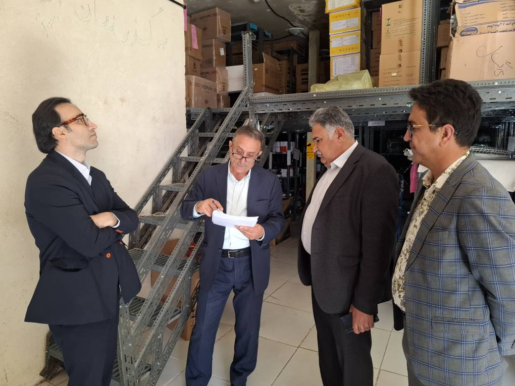 بازدید مدیر بازرسی و ارزیابی عملکرد دانشگاه علوم پزشکی استان از بیمارستان شهید بهشتی یاسوج در تعطیلات نوروزی