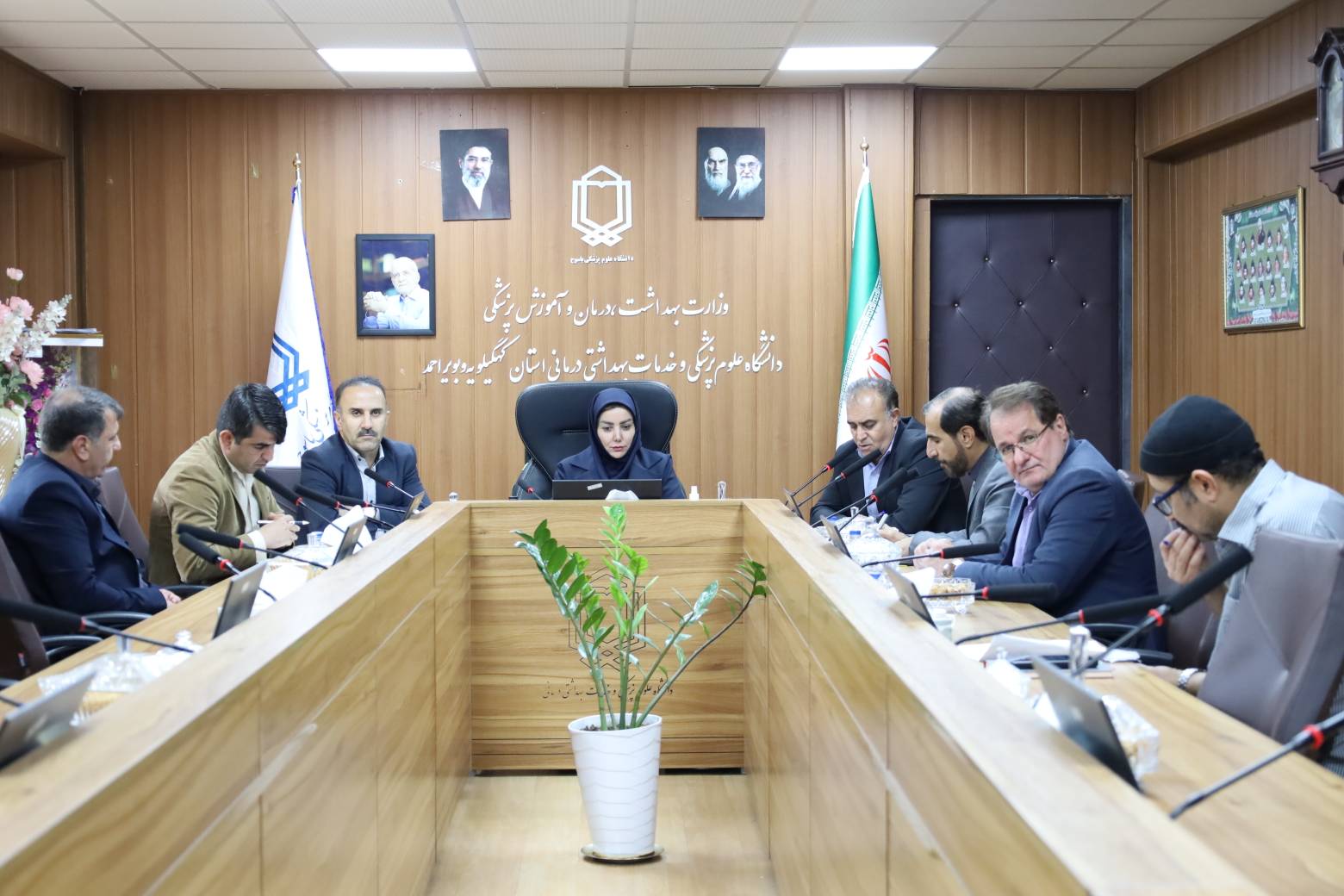جلسه ستاد هماهنگی برگزاری هفته سلامت در دانشگاه علوم پزشکی یاسوج برگزار شد