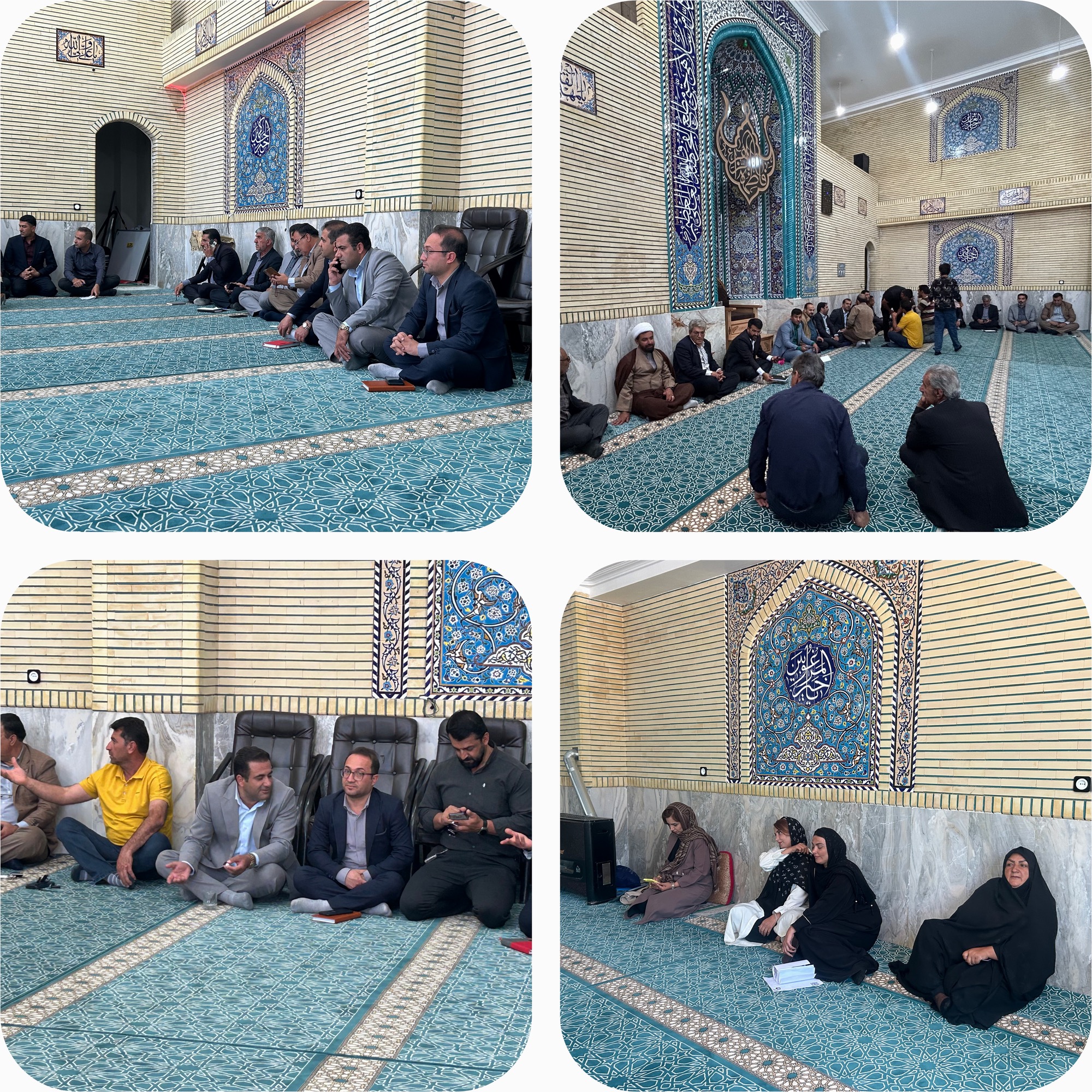  استقرار میز خدمت مسئولان شهرستان دنا در شهر سی‌سخت برای بررسی بی‌واسطه مطالبات مردمی