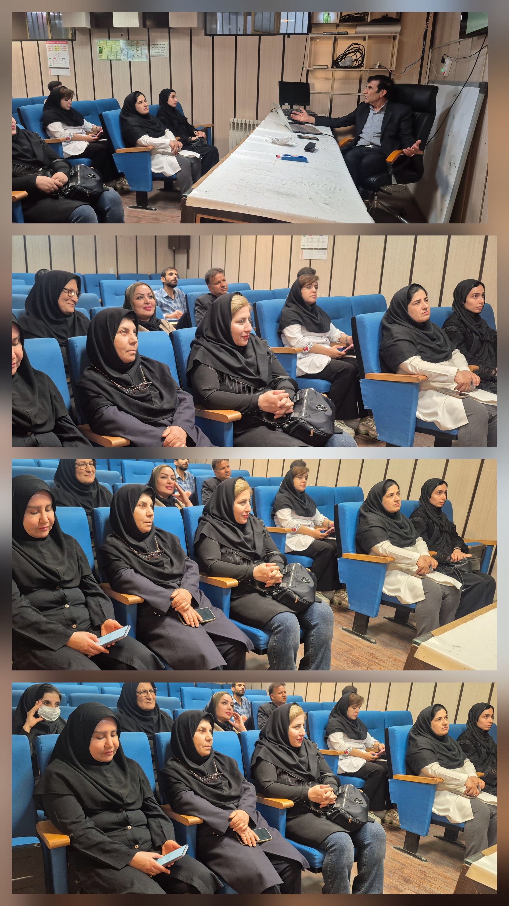 ارتقای تاب آوری کادر درمان با برگزاری کارگاه آموزشی تاب آوری و سلامت روان در بیمارستان