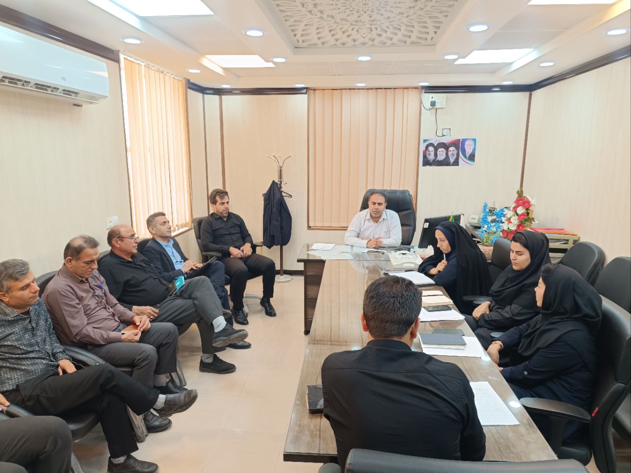 برگزاری کمیته  درون بخشی هفته ملی بدون دخانیات در شبکه بهداشت و درمان بهمئی