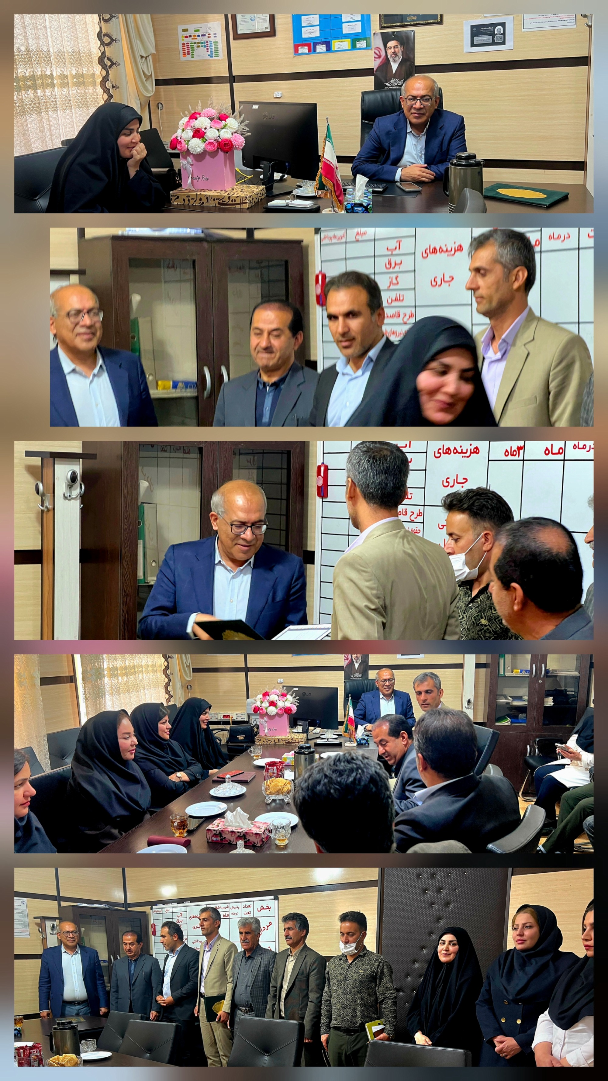 سرپرست جدید حراست بیمارستان شهید رجایی یاسوج معرفی شد