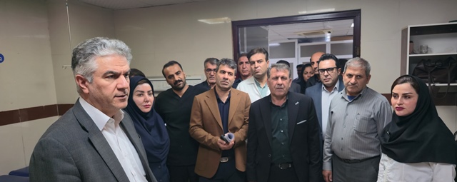 بازدید میدانی معاون درمان وزارت بهداشت از بیمارستان دهدشت