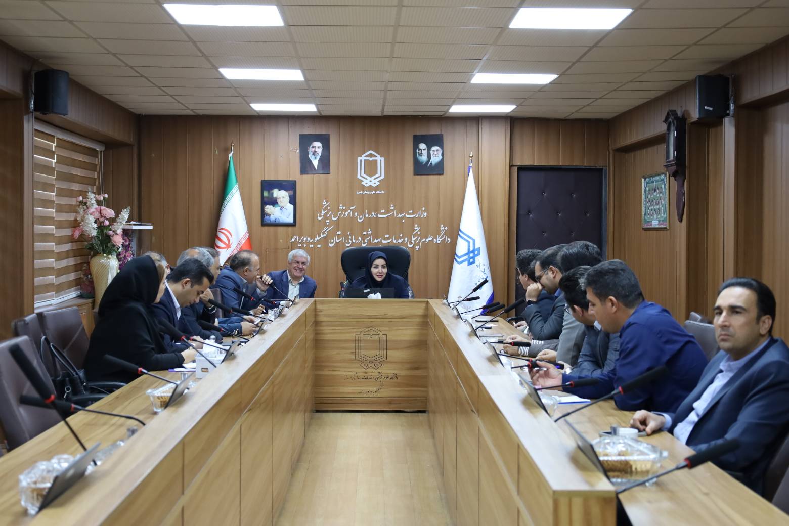 آمادگی دانشگاه علوم پزشکی یاسوج در برابر مخاطرات جوی و سیلاب
