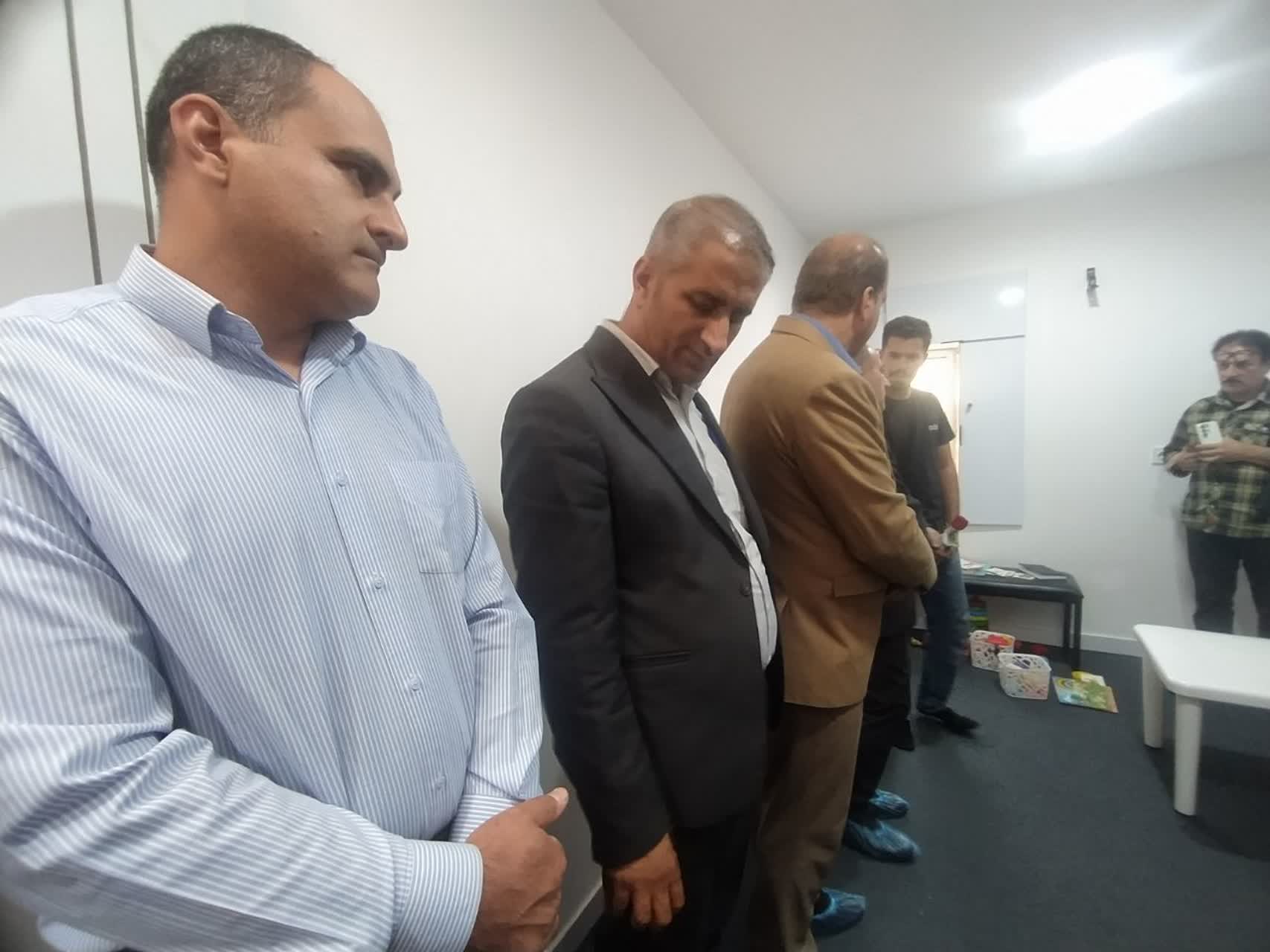 بازدید مشترک مدیران بهزیستی و علوم پزشکی از مرکز توانبخشی نوتوان به مناسبت هفته ملی کودک