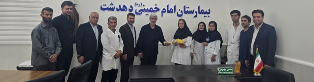 تجلیل از مقام والای پرستاران با حضور مسئول و اعضای کانون فرهنگی و مردمی جوادالائمه شهرستان کهگیلویه