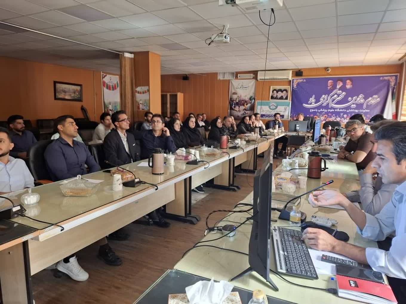 برگزاری کارگاه آموزشی و توجیحی پیمایش ملی استپس (STEPS) در دانشگاه علوم پزشکی کهگیلویه و بویراحمد