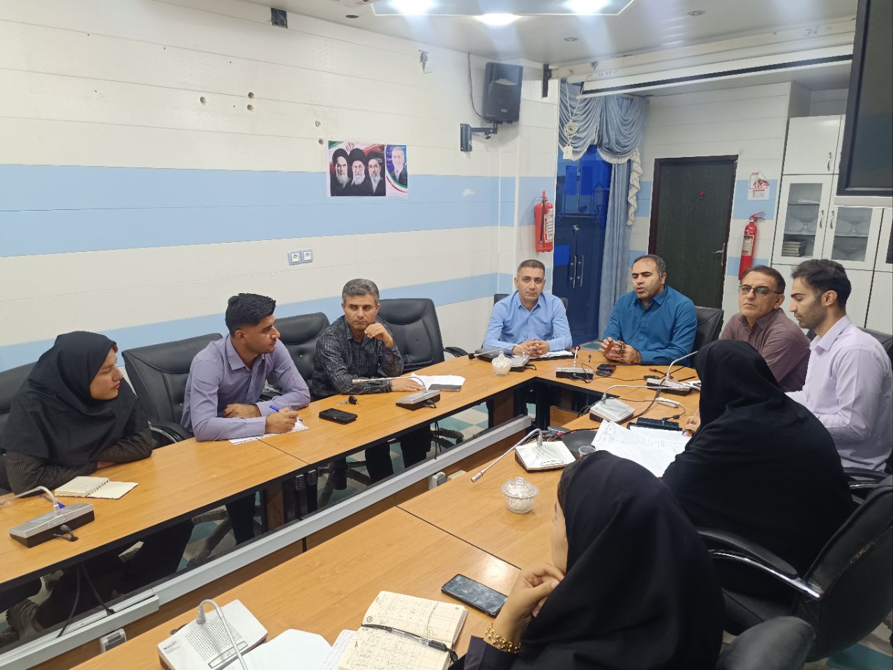 برگزاری جلسه پایش تیمی مرکز خدمات جامع سلامت رودتلخ